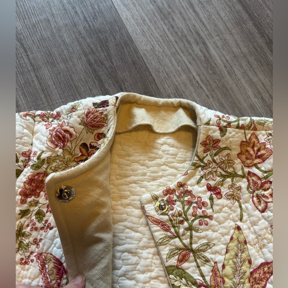 Handmade upcycled quilted kids coat. 13 ptp - Picture 3 of 6